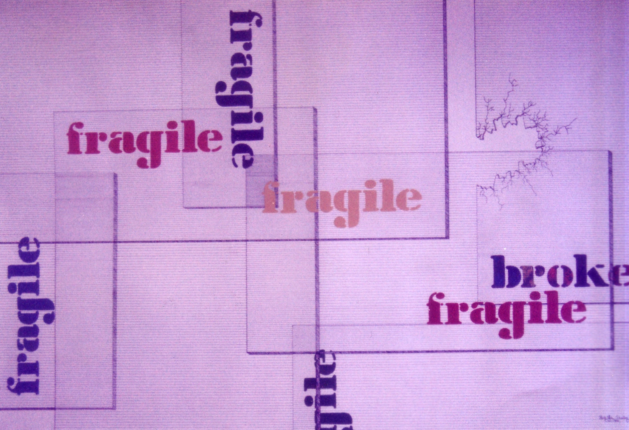 fragile broken